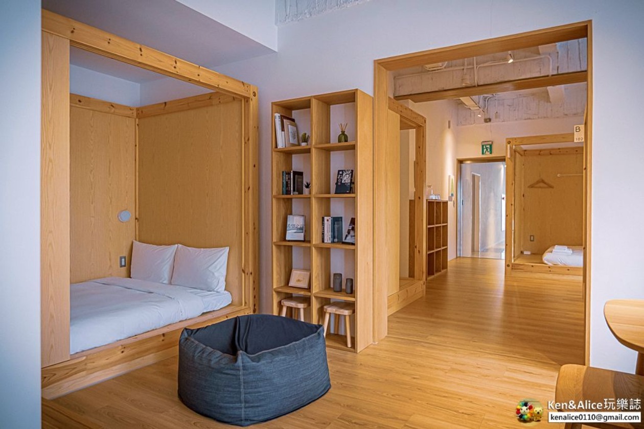 限量無印良品風日系文青獨享房 揹包客也能享有不受打擾的私密空間 山鄰山林青年文旅